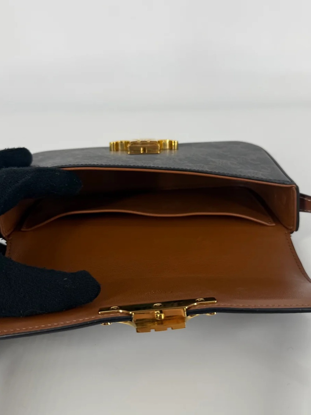 Celine Claude Triomphe Shoulder Bag - Picture 12 of 12